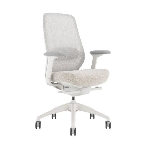 Desky CoilFlex Ergonomic Office Chair - Wheat / No Headrest