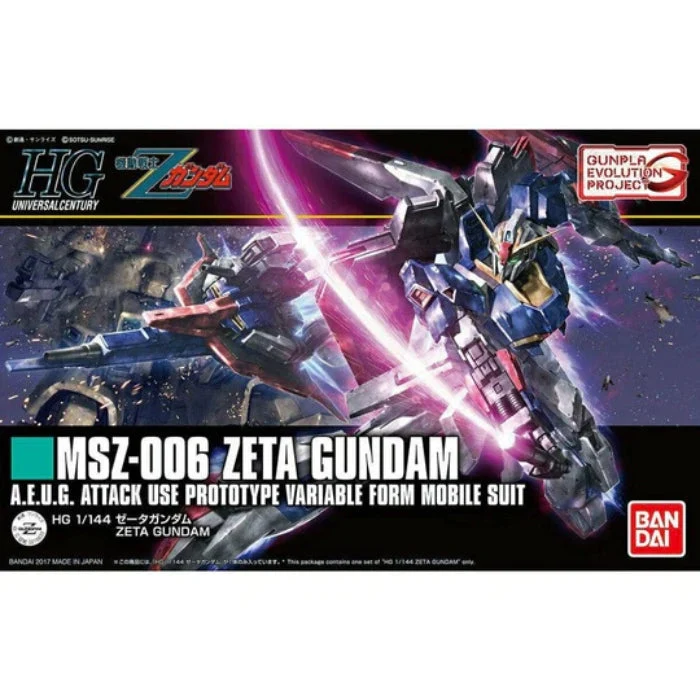 Bandai Hg 1/144 Zeta Gundam