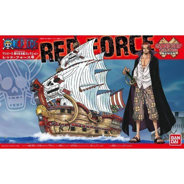Bandai One Piece Grand Ship Collection Red Force Scaled Replica Model Kit