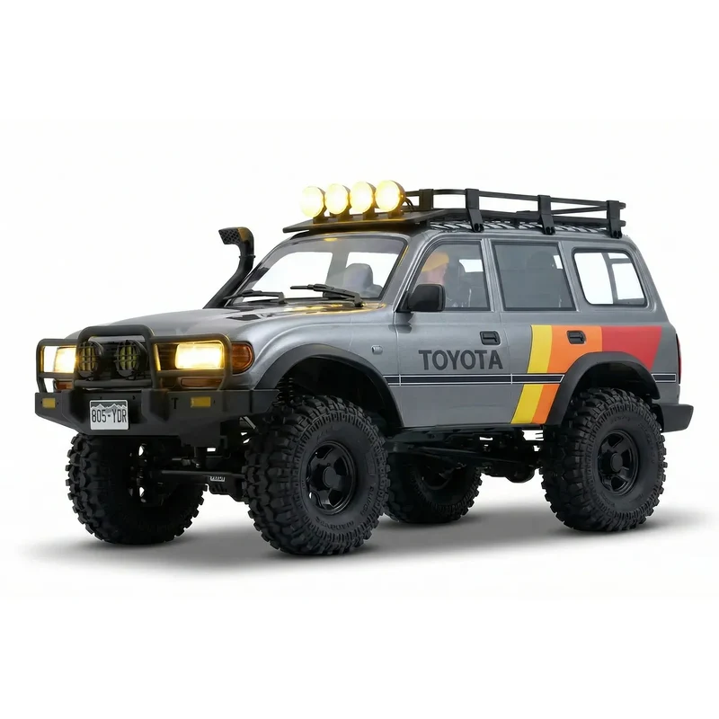FMS FCX10 LC80 Toyota Land Cruiser RC Rock Crawler Electric 4WD 1/10 Scale RTR