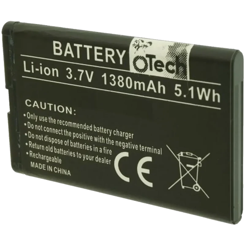 Batterie 3.7V Li-ion 1380mAh YEALINK W56P, 5800