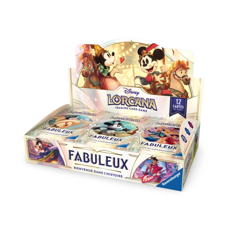 Display Lorcana Chapitre 9 - Boîte de 24 Boosters - Fabuleux
