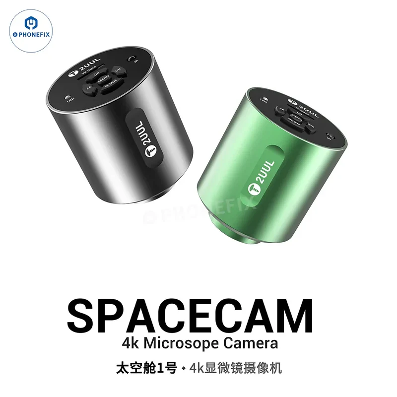 Caméra microscope 2UUL MS01 SpaceCam 4K pour la réparation de téléphones