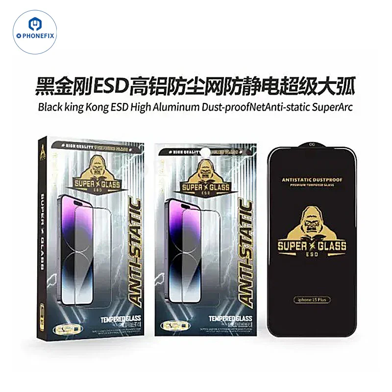 Protection d'écran en verre trempé HD pour iPhone 16-17 Pro Max