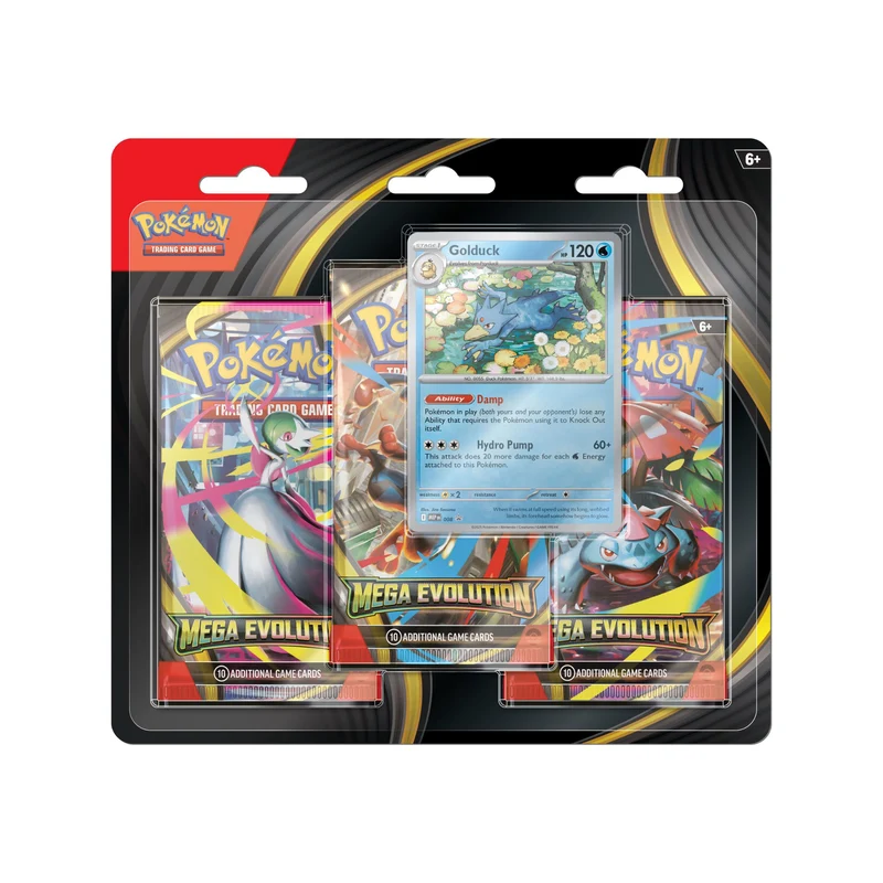 [LIMITE 1] Tripack - ME01 Mega-Evolution - Akwakwak