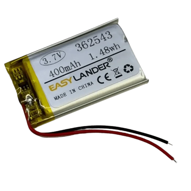 Batterie 362543 Li-Po 3.7V 400mAh