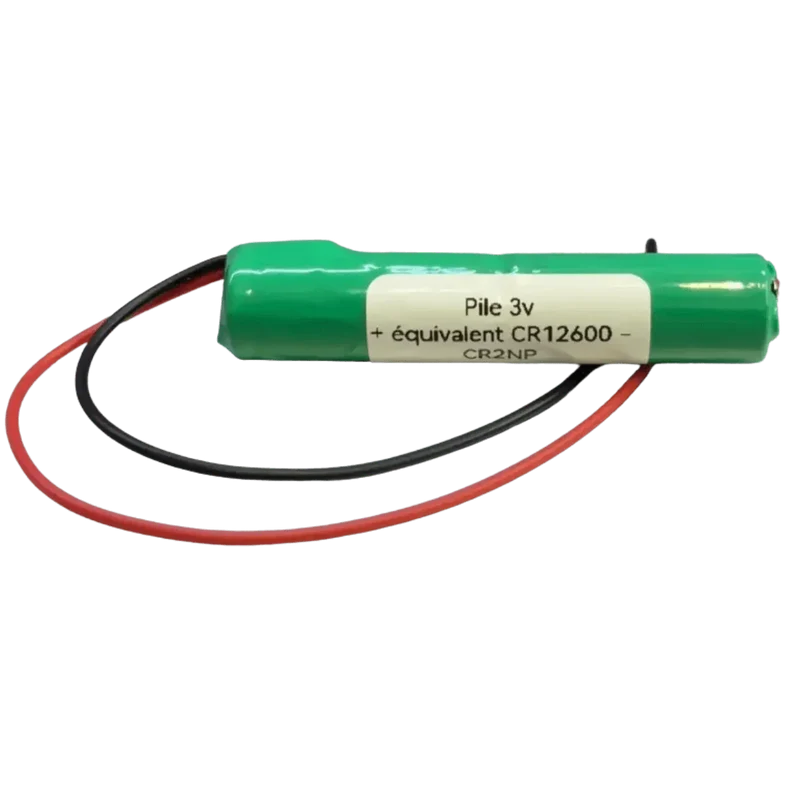 Pile PLC CR12600 3V 950mAh Sortie Fils Compatible CR2NP DL2N FANUC IC697-ACC-701