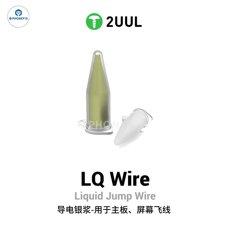 Pâte conductrice d'argent pour fil de liaison liquide 2UUL LQ, réparation de ligne d'écran