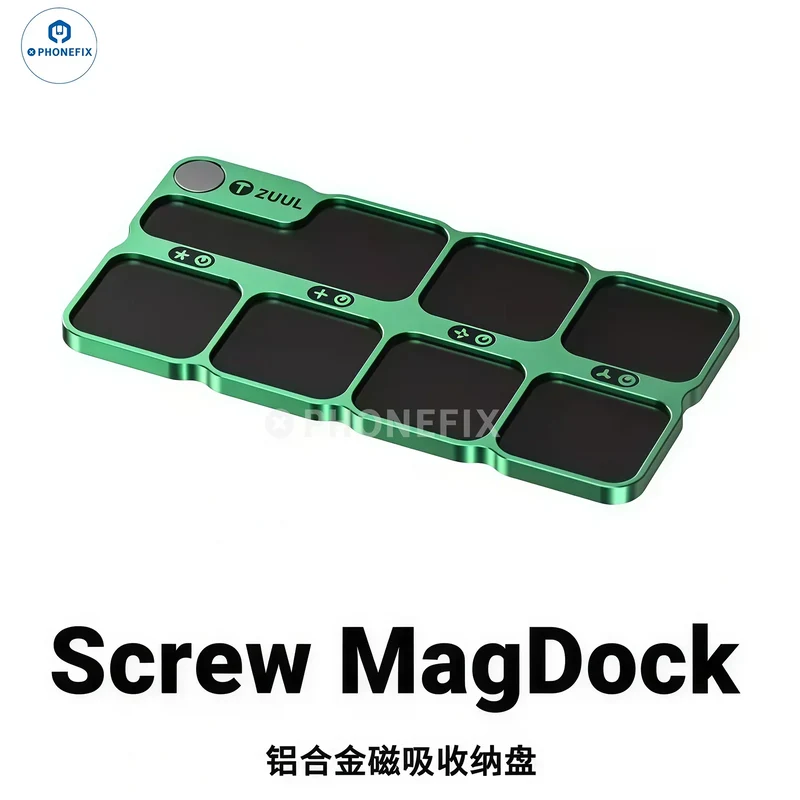 Support de rangement magnétique en alliage d'aluminium 2UUL ST95 Screw MagDock