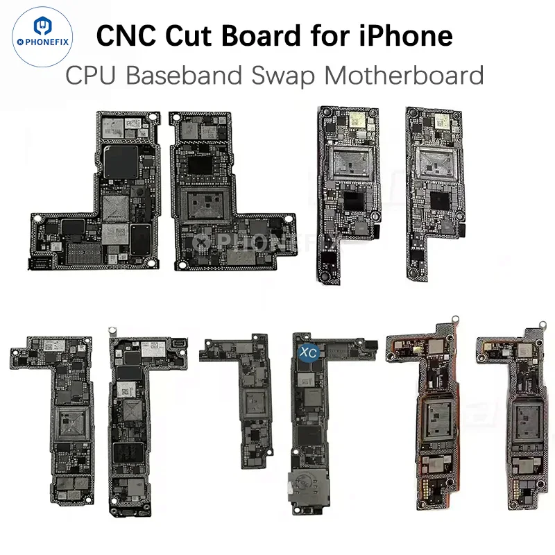 Carte mère CNC pour iPhone 13-16 Pro Max, échange de CPU en bande de base