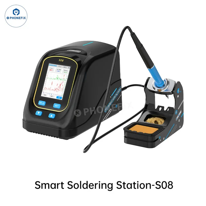 Station de soudage intelligente portable AWESHINE S08 avec poignée T210