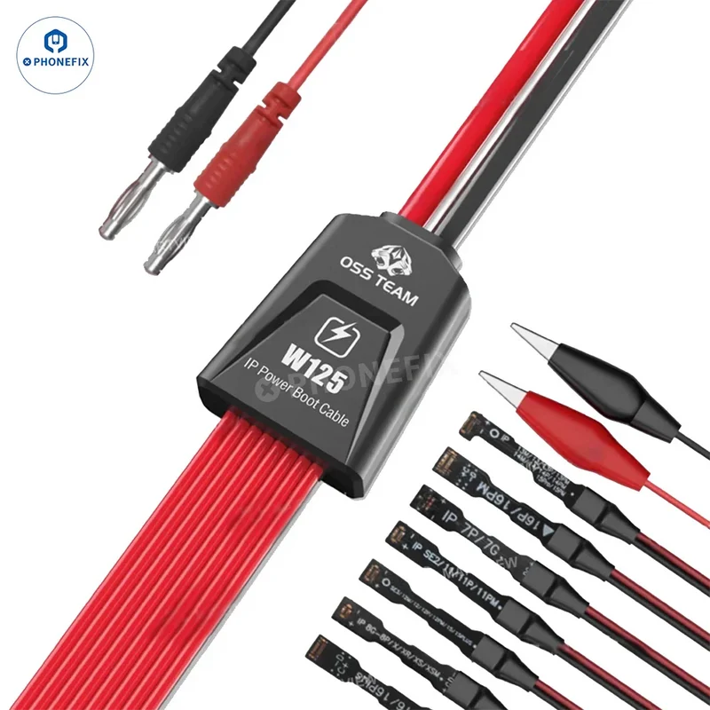 Câble FPC souple de démarrage OSS W125 8 en 1 pour iPhone 7-16 Pro Max