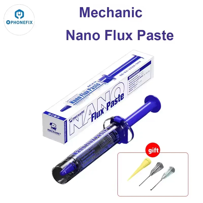 Pâte de flux nano MECHANIC M35 pour réparation de soudure de circuits imprimés de téléphones