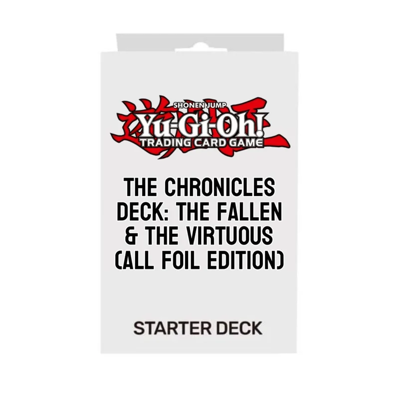 Yu-Gi-Oh! TCG - The Chronicles Deck: The Fallen & The Virtuous (All-Foil Edition) [FR]