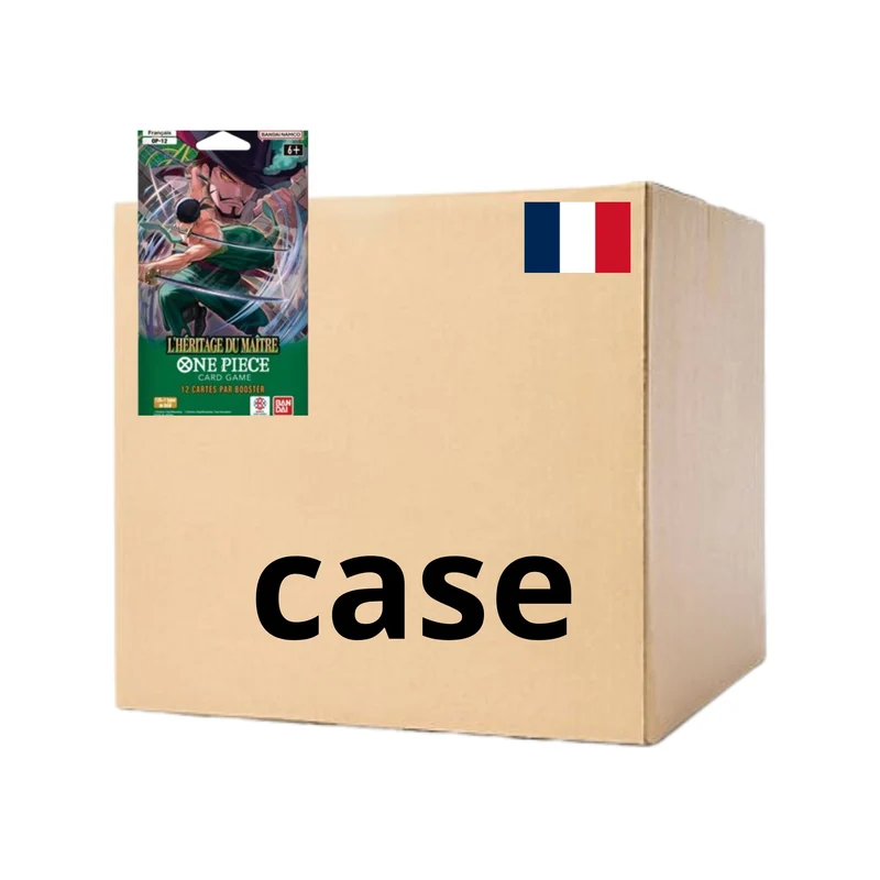 One Piece - Case de 24 Boosters sous blisters - OP12 L'héritage du Maître [FR]