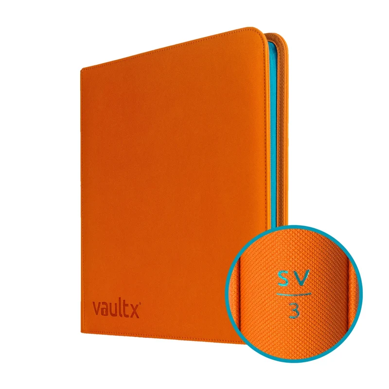 Vault X - Exo-Tech - 12 Pocket Zip Binder - EV03 "Flammes Obsidiennes"