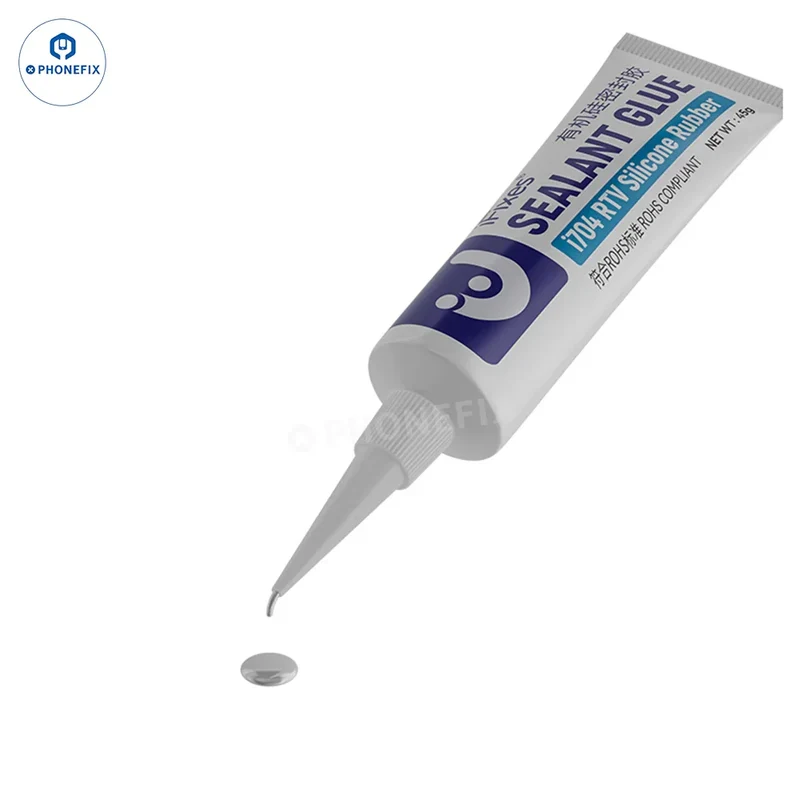 Colle d'étanchéité en caoutchouc silicone RTV iFixes i704 Pâte thermique pour processeur