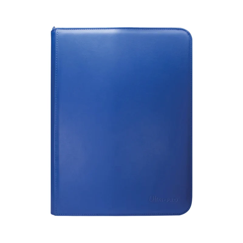 Ultra Pro - Zippered PRO-Binder 9 cases Vivid - Bleu