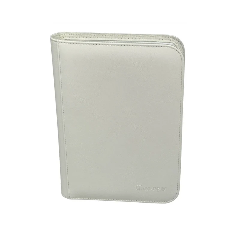 Ultra Pro - Zippered PRO-Binder 4 cases Vivid - Blanc