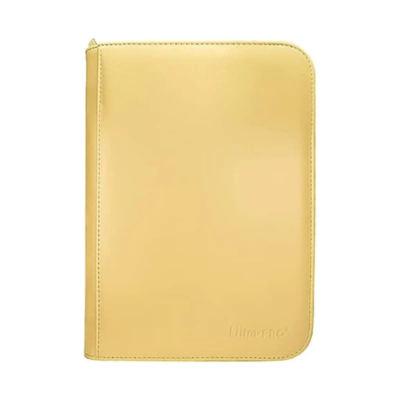 Ultra Pro - Zippered PRO-Binder 4 cases Vivid - Jaune