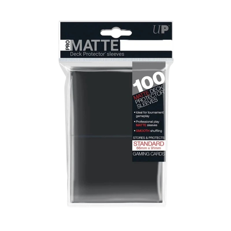 Ultra Pro - Pro-Matte Sleeves x100 Deck Protector - Noire