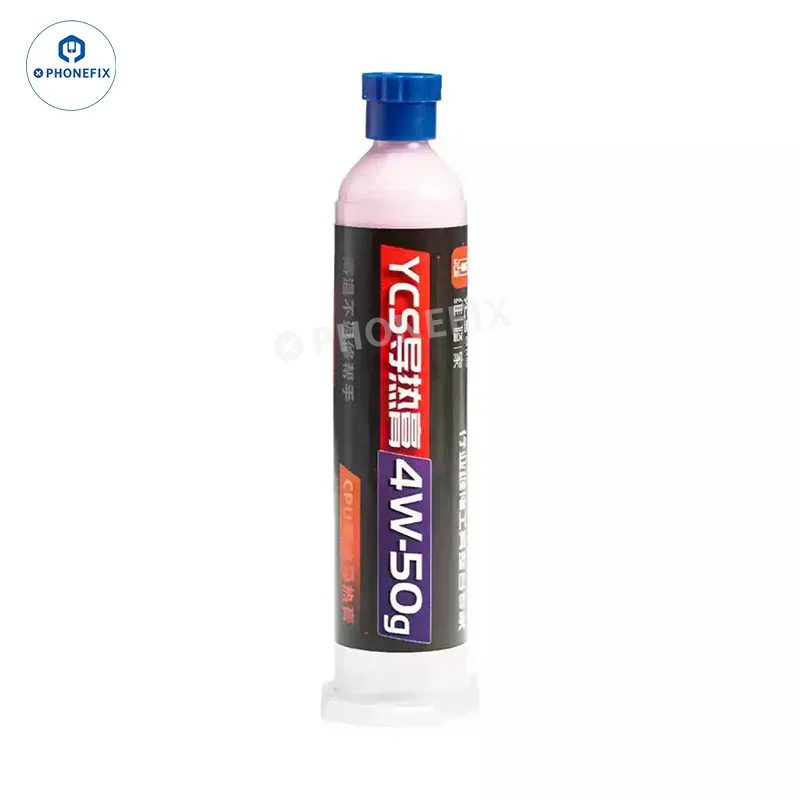Pâte thermique YCS 4 W 6 W 8.5 W 50 g pour processeur, pour iPhone et ordinateur portable