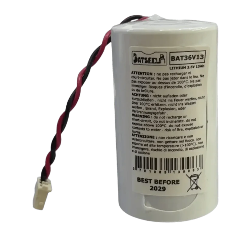 Pile Lithium 3.6V 13Ah BAT36V13 – Compatible Alarme TecnoAlarm