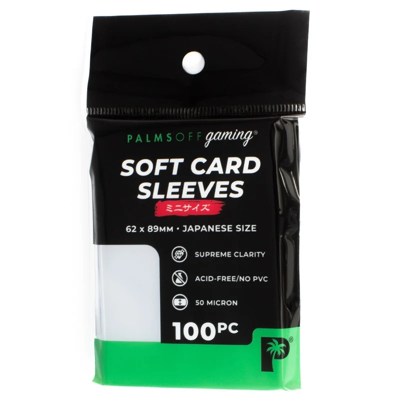 Palms Off Gaming Palms Off Japanese Soft Penny Sleeves 100pc