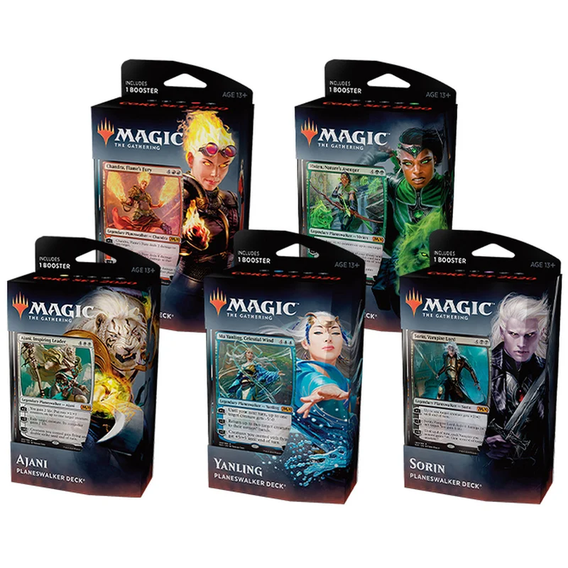 Wizards Of The Coast Magic Core 2020 Planeswalker Theme Decks (Set of 5) MTG