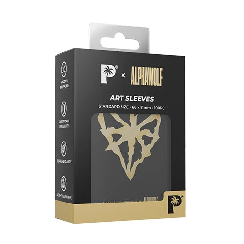 Palms Off Gaming Palms Off Limited Edition Standard 100pc Art Sleeves - POG X Alpha Wolf