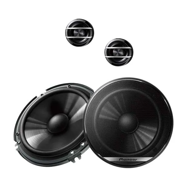 Pioneer TS-G160C-2 G-Series 6.5" 300W Component Car Speakers