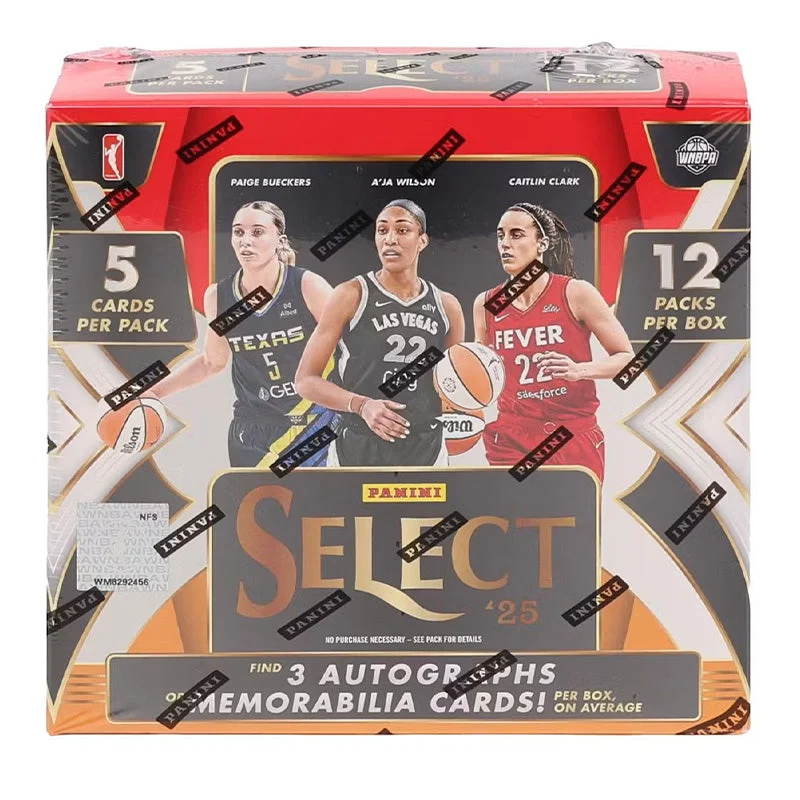 Panini Basketball 2025 Select WNBA Hobby Booster Box