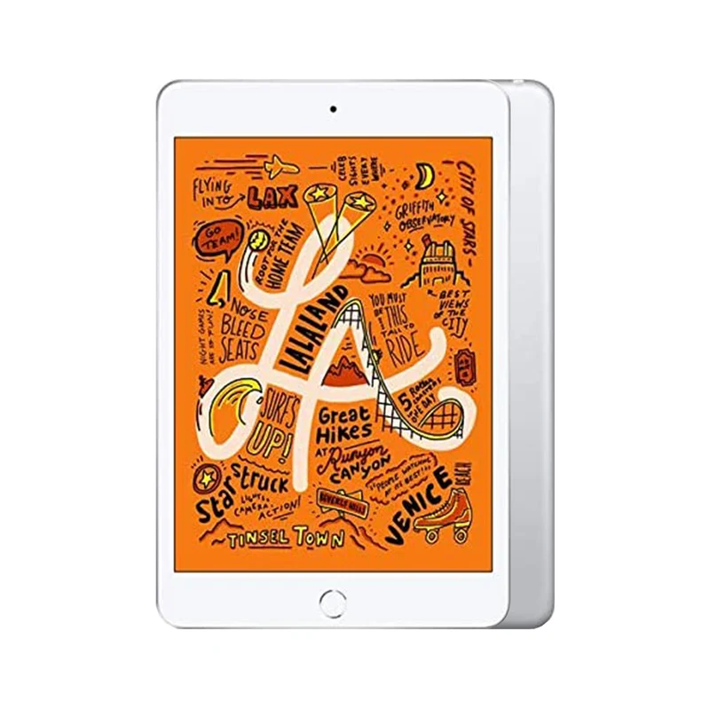 Apple iPad Mini 5th Gen (2019) 7.9" A12 Wi-Fi 256GB Silver [~Refurbished: Good]