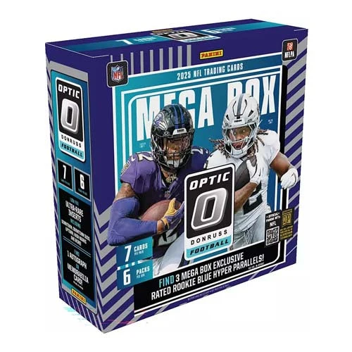 Panini 2025 2026 Donruss Optic NFL Football Mega Box