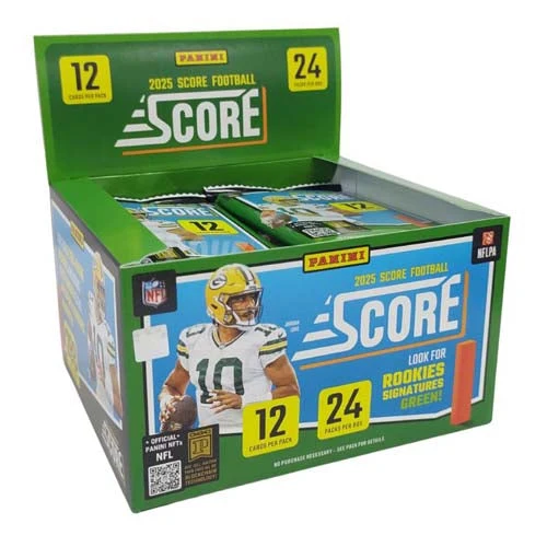 Panini Score 2025 NFL Football Retail Booster Box
