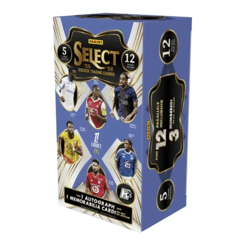 Panini 2025/26 Select Ligue 1 Soccer Hobby H2 Box