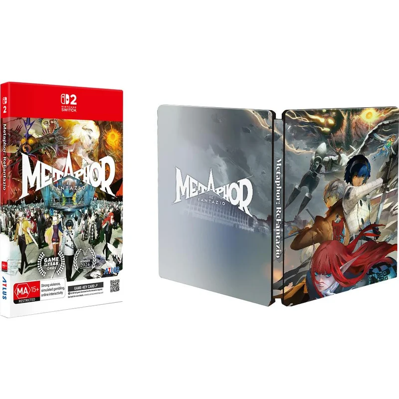 Metaphor ReFantazio SteelBook Edition