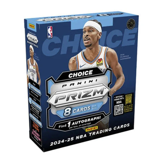 Panini NBA 2024/25 Prizm Choice Basketball Hobby Trading Cards (Display of 1)