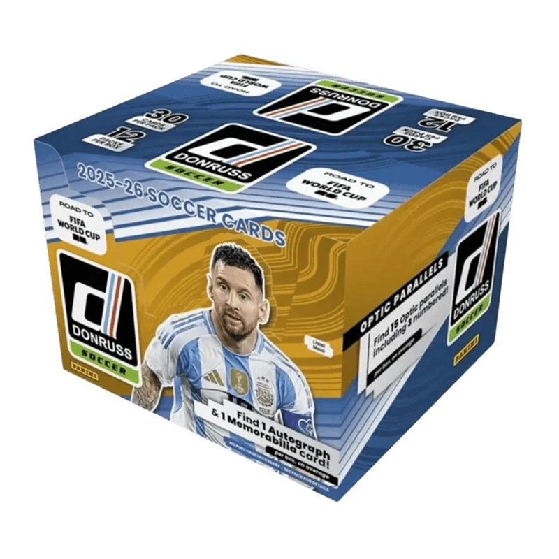 Panini 2025-26 Donruss Road to World Cup Soccer Hobby Booster Box