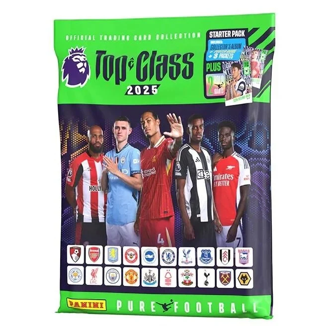 PANINI Top Class EPL 2025 Soccer Starter Pack