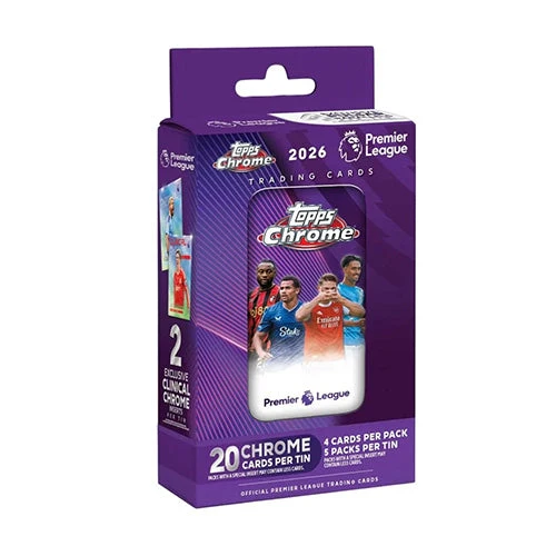 Panini Topps 2026 Chrome Premier League Tin
