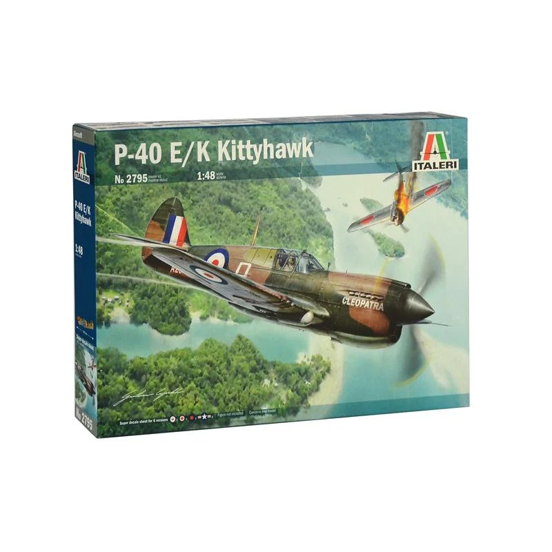 Italeri 1/48 P-40 E/K Kittyhawk