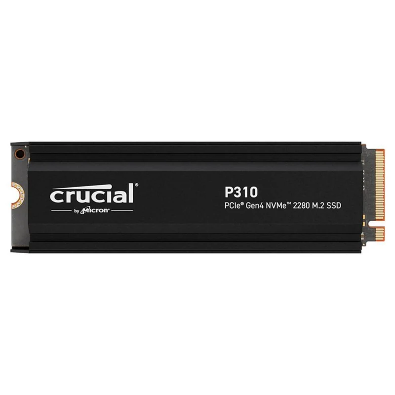 Crucial P310 2TB PCIe Gen4 NVMe M.2 SSD with Heatsink