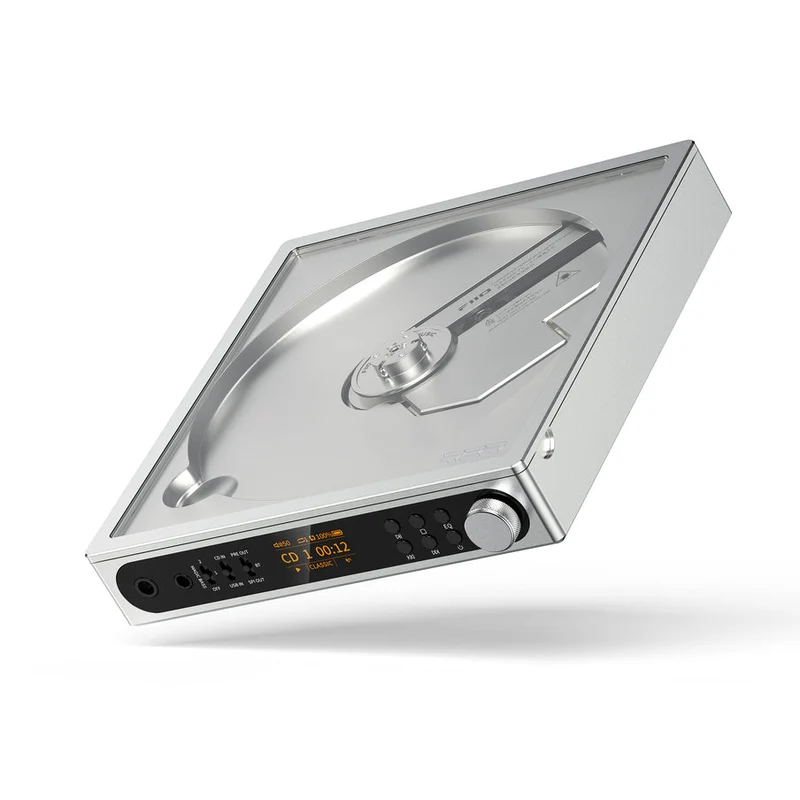 FiiO DM15 R2R Portable Bluetooth CD Player Silver