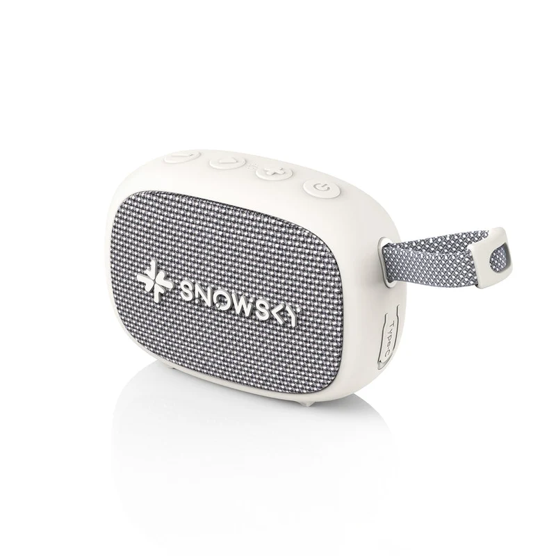 FiiO Snowsky Anywhere Portable Bluetooth Speaker (White)