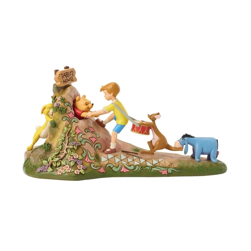 Jim Shore Disney Traditions - Pooh and Friends - Friends to the Rescue