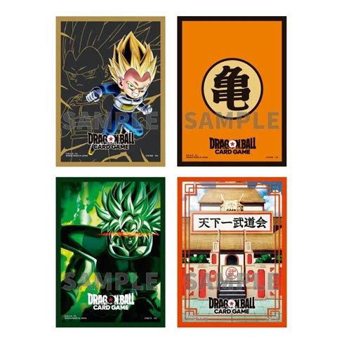Bandai Dragon Ball Super Card Game Fusion World Official Card Sleeves v3 (Set of 4)