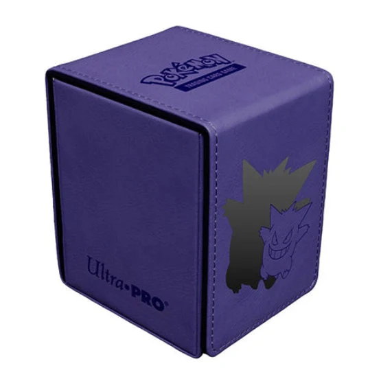 Ultra Pro Pokemon TCG Elite Gengar Premium Alcove Flip Deck Box