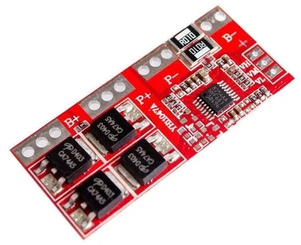 Carte de protection BMS Li-Ion 4S 14.8v 30A