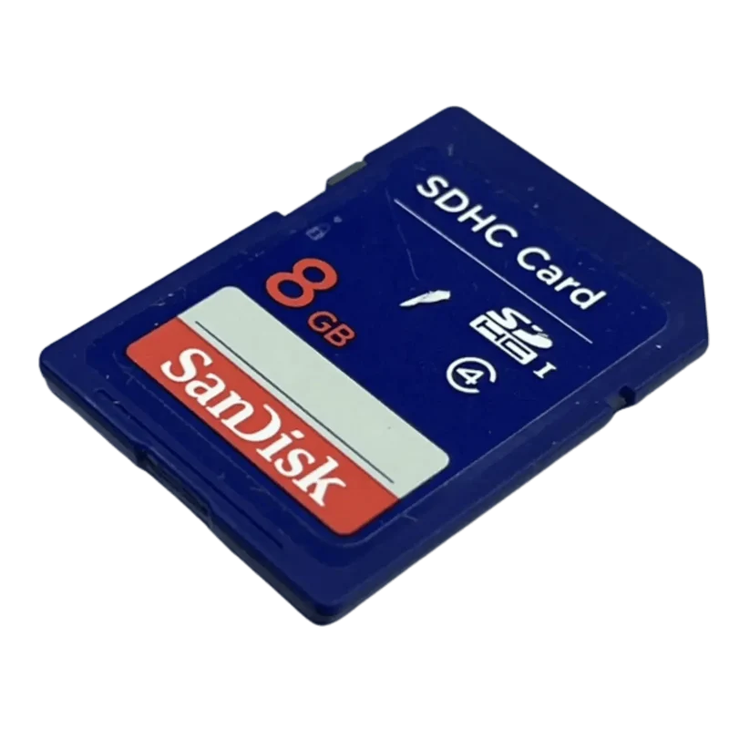 Carte mémoire SD 8Gb